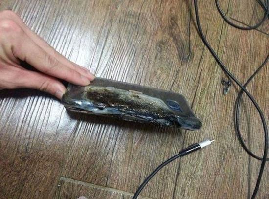 三星Note 7爆炸了