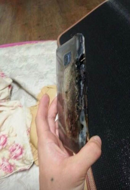 三星Note 7爆炸了