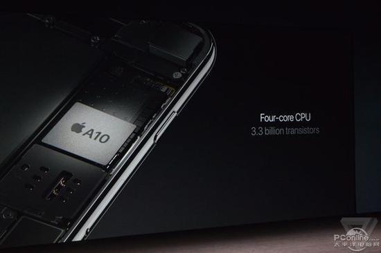 iPhone7/7Plus采用了最新的A10处理器