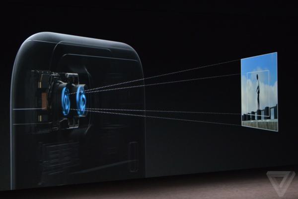 iPhone 7 Plus采用两款不同焦距的定焦镜头