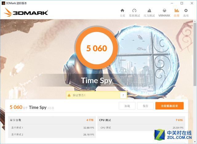 3DMark Time Spy成绩