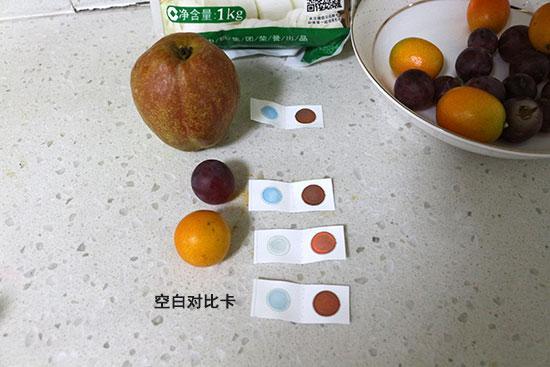 农药残留测试结果