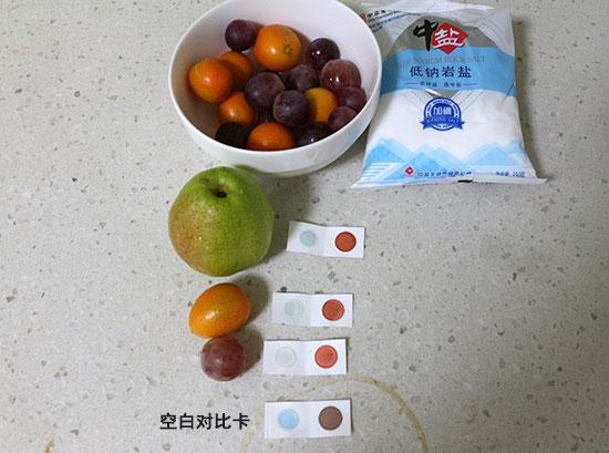 农药残留测试结果