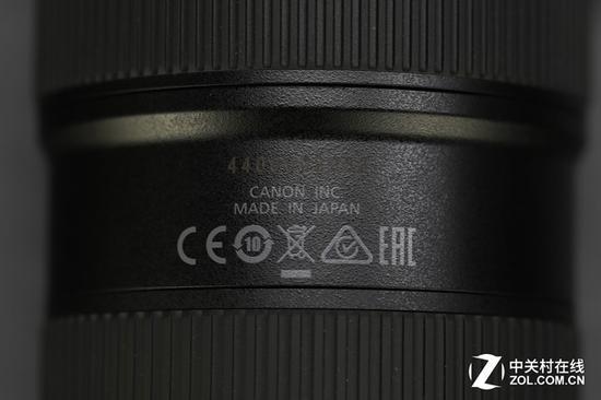 新的EF 16-35mm f/2.8L III USM镜头产地为日本本土