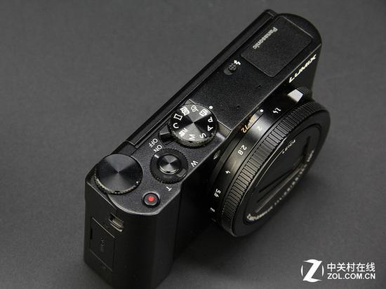 松下LX10顶部设计