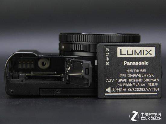 松下LX10电池仓设计