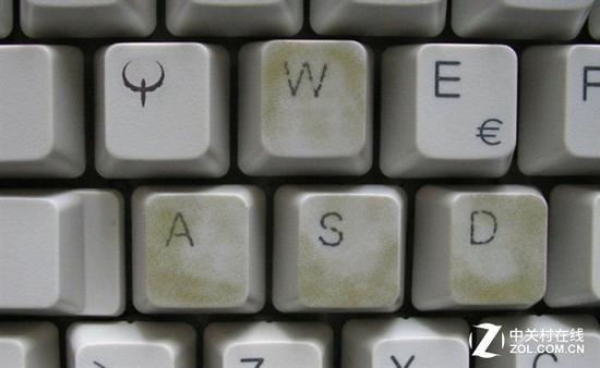常用的WASD游戏按键