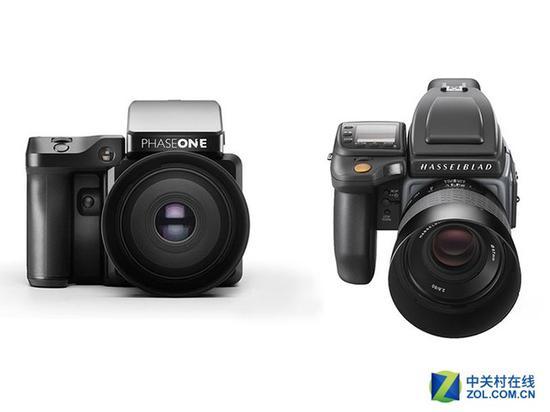 飞思XF 100MP(左)和哈苏H6D-100C(右)都达到了1亿像素
