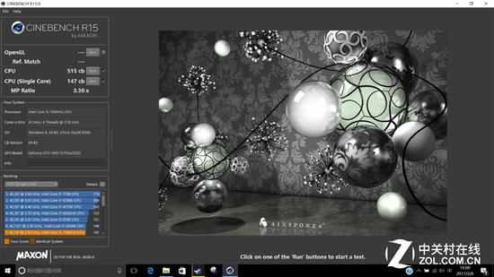Cinebench R15 515CB