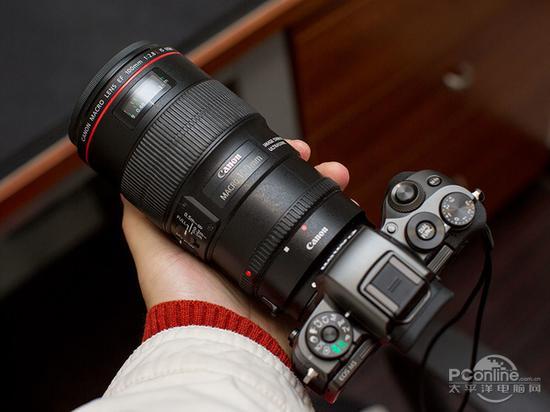 佳能EOS M5转接EF 100mm F12.8L Marco