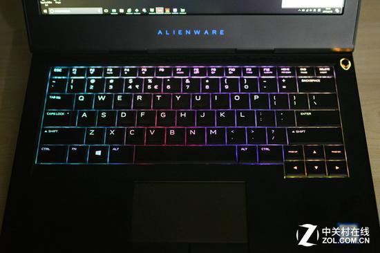 AlienFx软件进行灯光调控