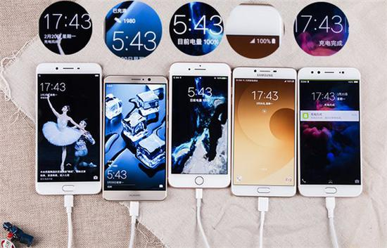 ▲196分钟最后一款手机iPhone 7 Plus充电完成