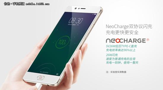 努比亚NeoCharge快充(图片来自官方)