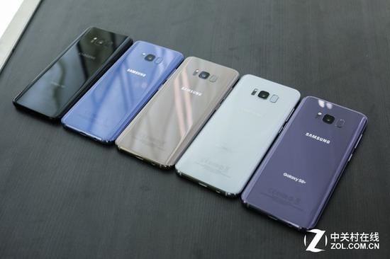 三星Galaxy S8多色图