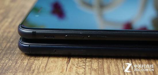 iPhone 7和华硕鹰眼3左侧边