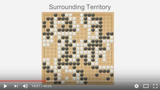 白棋以一格之差险胜。