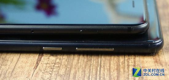 iPhone 7和华硕鹰眼3右侧边