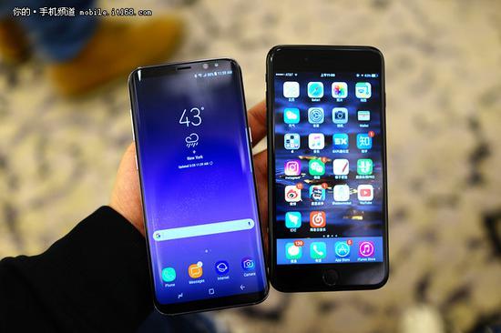 现阶段 iPhone 7 手机仍是三星S8最大的竞争对手。