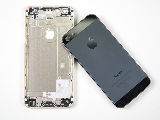 iPhone 6和iPhone 5s金属后壳