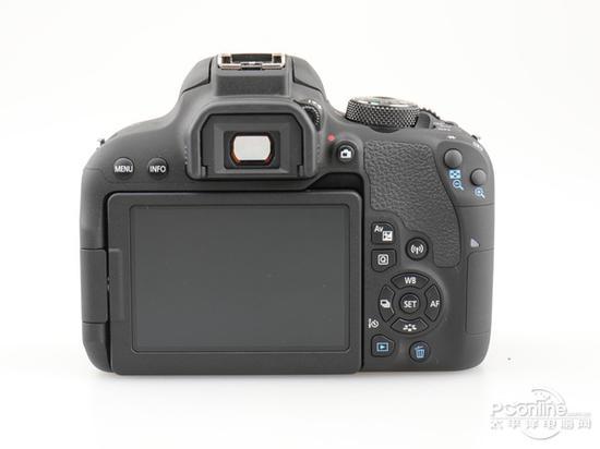 佳能EOS 800D机身背面