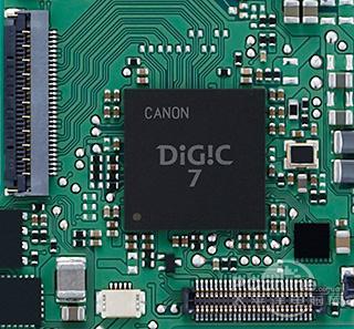 DIGIC 7图像处理器是性能提升的最大保障