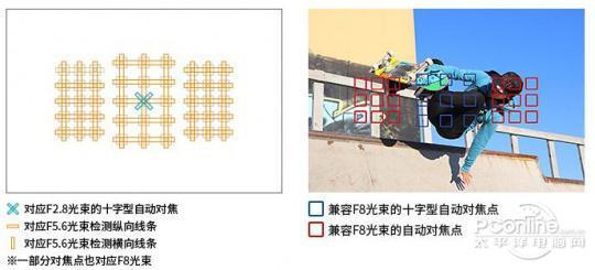 全45点十字型AF系统官方介绍
