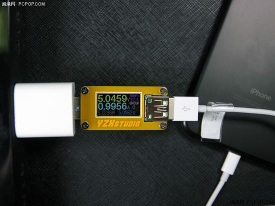 Snowkids Lightning to USB数据线:5.0469V×0.9956A=5.0236W