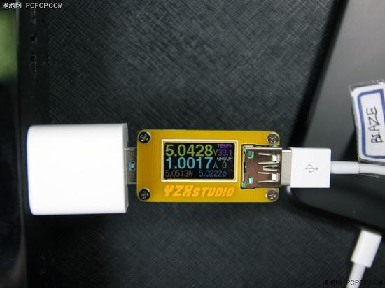 BIAZE Lightning to USB数据线:5.0428V×1.0017A=5.0513W