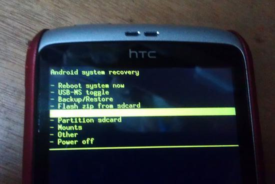 英文版Recovery恢复模式(图片源于网络)