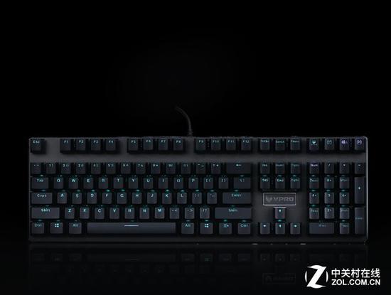 雷柏V700RGB合金版键盘 正面