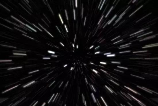 空间膨胀能够产生超光速“运动”。图片来源:startalkradio.net