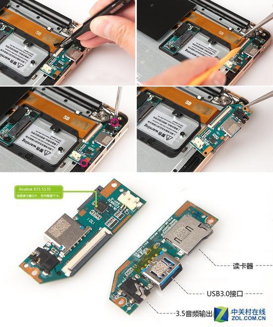 小马31使用了子母电路板的方式