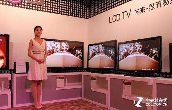 众多厂商不断加速产业发展,让液晶电视获得了大力发展