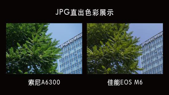 在色彩饱和度方面,两家有着不同的倾向