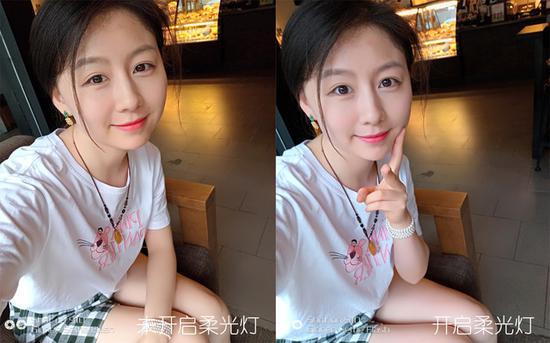 金立S10美颜柔光模式