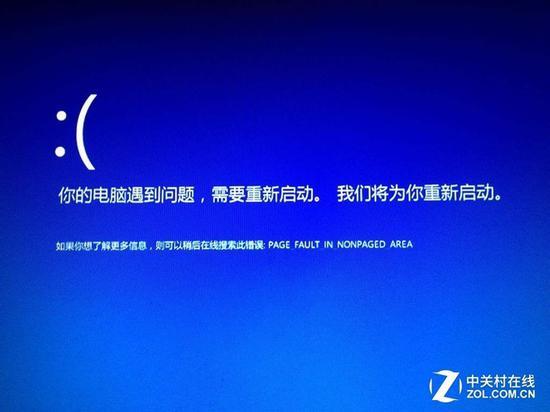 高温蓝屏让人心烦