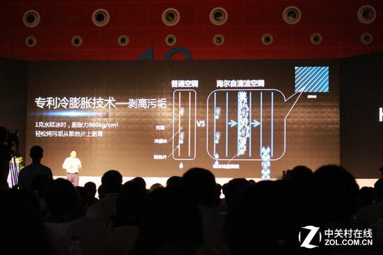 冷膨胀技术能够物理剥离污垢