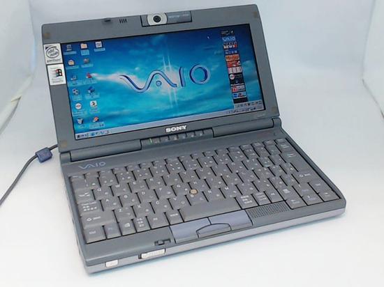 索尼VAIO PCG-C1(图片来源:pasocomclub)