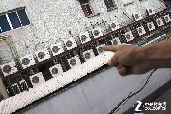 如此密集的安装 在天气炎热时可能会影响散热效果