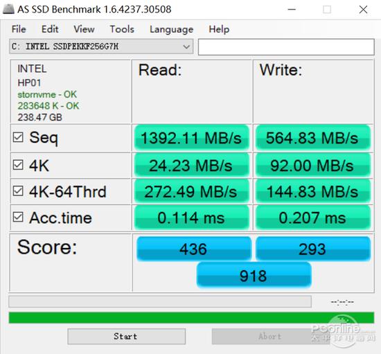 AS SSD Benchmark