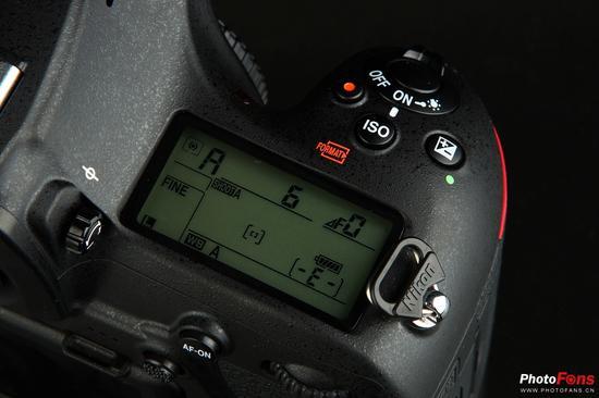尼康D850机顶控制面板