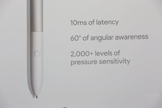 谷歌Pixelbook Pen(图片引自The Verge)