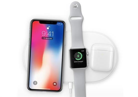 苹果iPhoneX支持无线充电