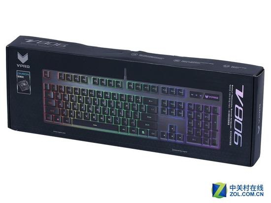 雷柏V806机械键盘包装正面