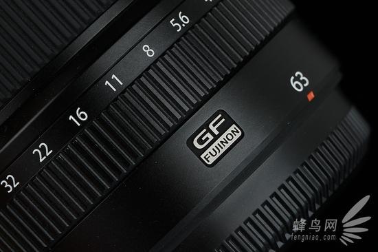 富士龙GF镜头的标示