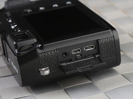 富士X-E3数据接口特写