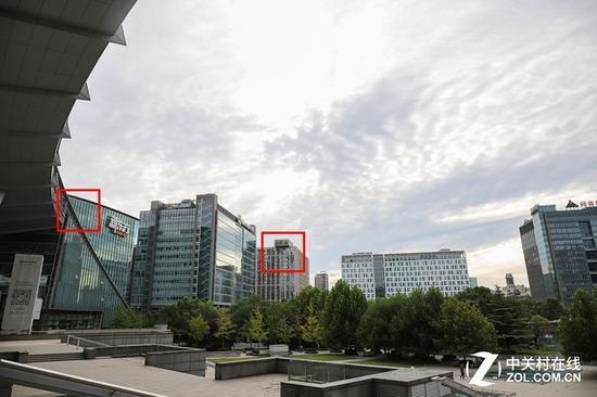 24mm端对比拍摄样张(红框内为对比区域)
