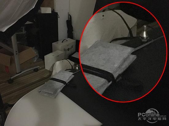 ▲测试办法是在光线极差条件下合焦拍摄