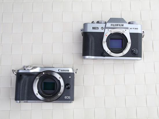 富士X-T20与佳能EOS M6