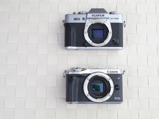 富士X-T20与佳能EOS M6